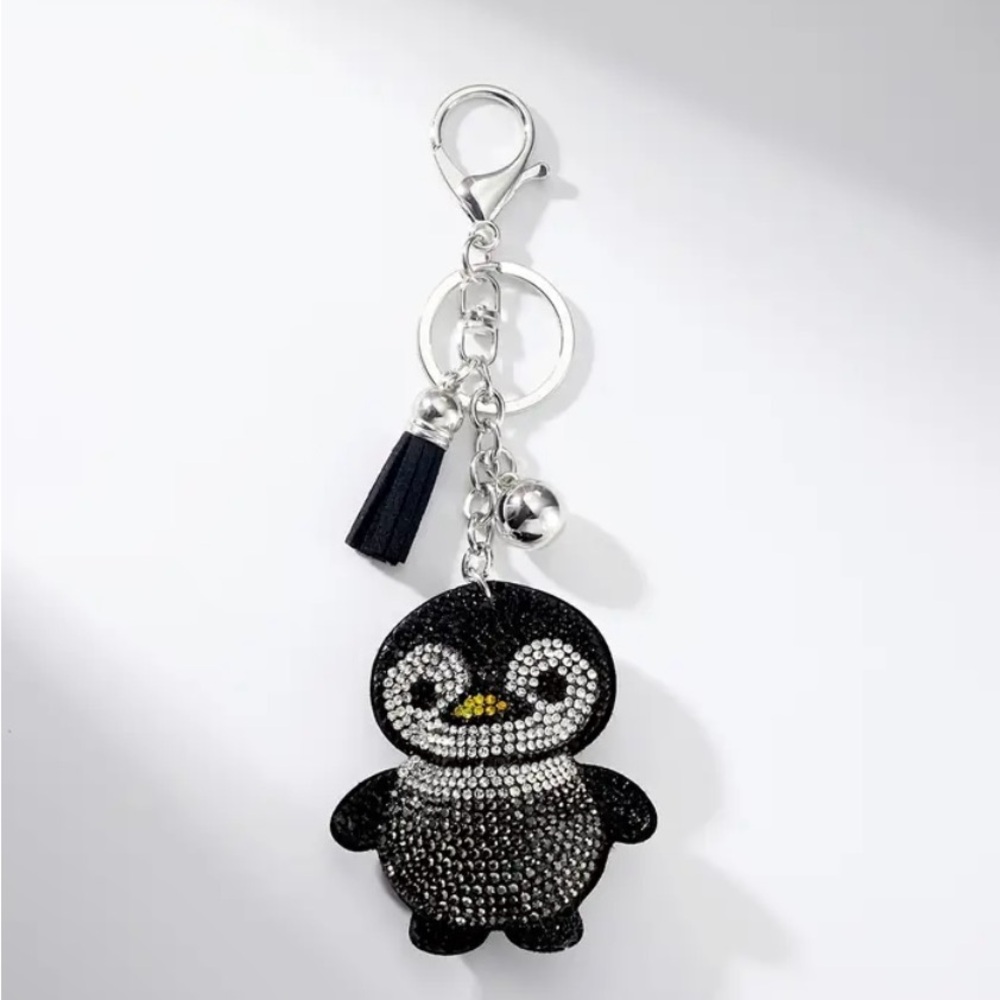 Sparkling Penguin Keychain - Picture 5 of 6
